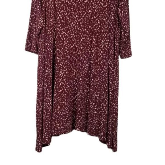 BOUTIQUE Polka Dot Printed Choker Neck Swing Dress - Picture 9 of 9